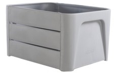 Fahrradkiste Mirage 'Klik 'n Krat'  Grau - 24L