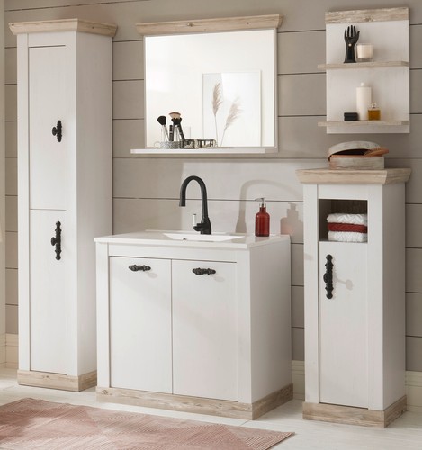 Badkombination pinie weiß - pinie,