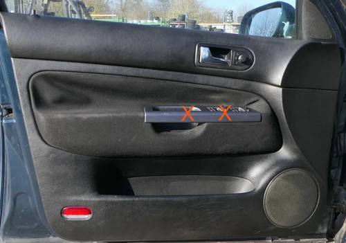 Golf bora türverkleidung - 1x, 4