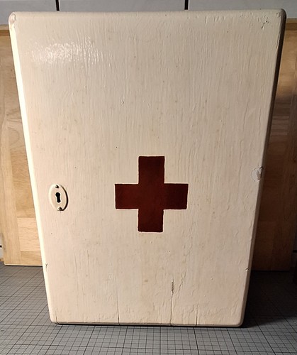 Alter medizinschrank holz - ​alter,