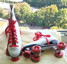 Echte Leder Rollerskates  Gr. 39