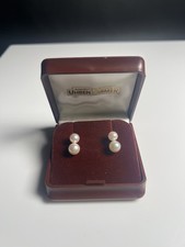 Gold Ohrringe Ohr Clips Perle