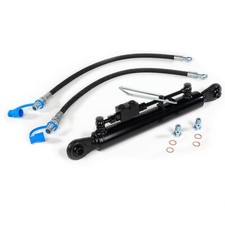 Hydraulischer Oberlenker Kat. 1-1 mit Sperrblock  530-810 mm mit 2 x Schlauch