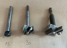 3 Stück  Forstnerbohrer Famag Leitz neller 15, 30, 40 mm