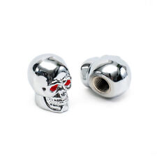 2 x Ventilkappen Totenkopf