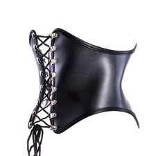 Bdsm-Bondage-Leder-verstellbare-Taille-Training-Korsett-Oberteile-für-Fetisch