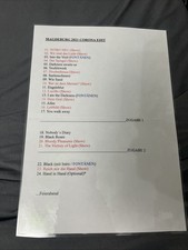 BlutEngel Original Setliste