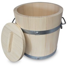 KERAZO 5L Holz Gäreimer mit
