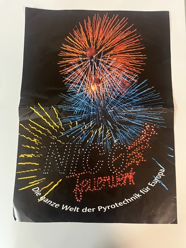 Nico feuerwerk poster - nico,