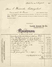 Louis Amen & Co. 1898 Berlin