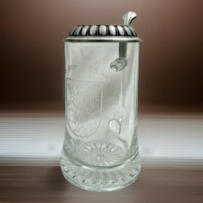 DDR Glasbierkrug mit