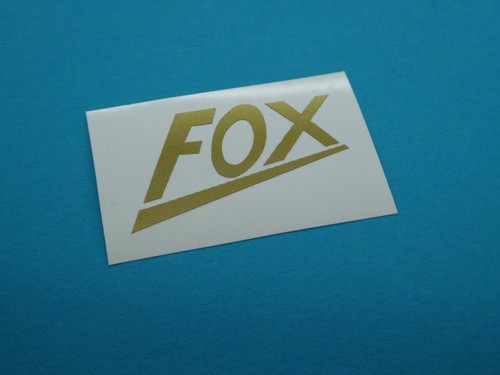Nsu fox schriftzug aufkleber - "fox",