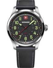 Wenger 01.0541.121 Herrenuhr Terragraph 43mm 10ATM