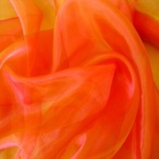 Organza-Stoff transparent und