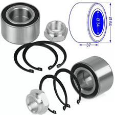 2x Für ALKO Knott BPW 540466 PKW Anhänger Radlager Satz Kompaktlager 34/64x37 mm