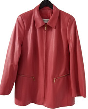 NEU! Lederblazer BASLER Rostrot Gr. 42 -vgl. Maße i.d. Anzeige!