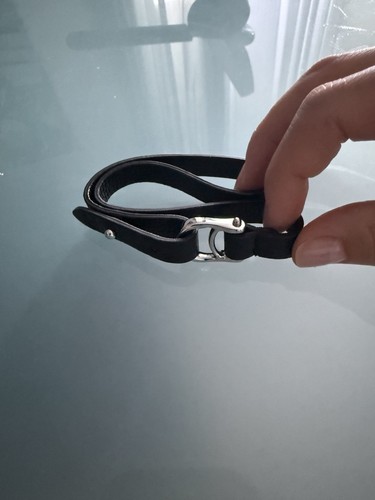 Aigner lederarmband schwarz - aigner,
