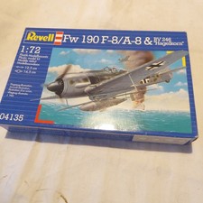 1:72 Revell 04135 Focke-Wulf Fw 190 F-8/A-8 & Hagelkorn , komplett OVP (W73)