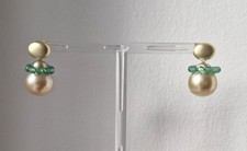 OHRRINGE MIT BAROCKEN GOLDENEN