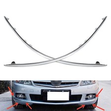 Frontstoßstange Chromleiste Avantgarde Für Mercedes C-Klasse W204 2007-2010 L &R