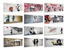 Wandbilder XXL Banksy Street