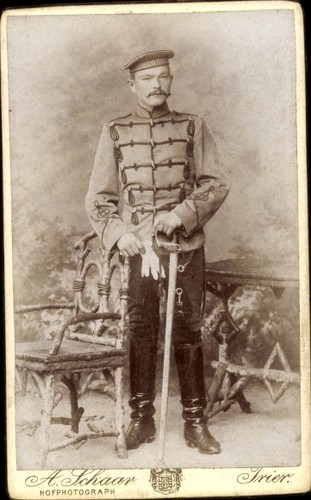Cdv soldat kaiserreich - soldat,,