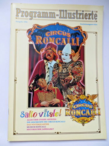 Circus roncalli programm - circus,