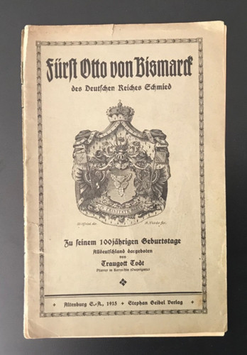 Fürst otto von bismarck des - fürst,