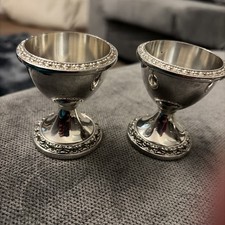 Vintage Ianthe versilbert Paar