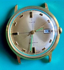 Timex Marlin - M24 - waterproof - Herrenuhr - 1970 - Handaufzug - Datum