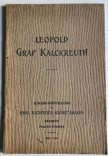 Graf leopold kalckreuth - graf,