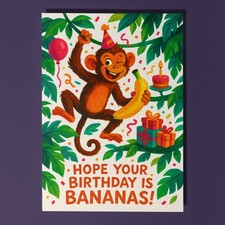 Affe Dschungel Spaß - Happy