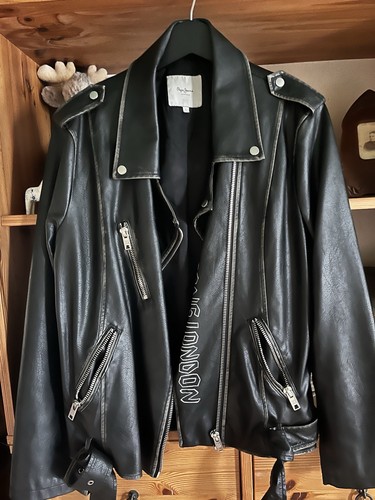 Pepe jeans lederjacke - pepe,