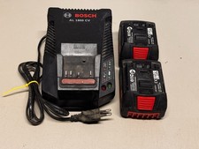 Bosch 1860CV Ladegerät + 2x 18v 3.0Ah Akku Original Set