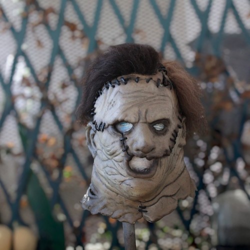 Leatherface maske überholt - leatherface,