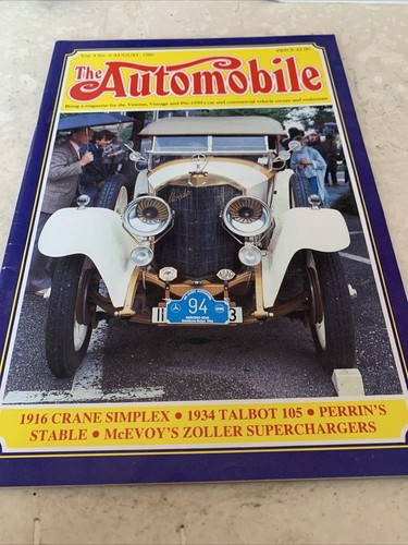 The automobile magazine august - automobile,