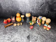 Kokeshi Japanische Holzpuppe Traditional Japanese Wooden Doll Made In Japan P2