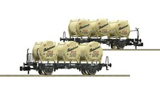 Fleischmann N 823304 2-teiliges Set Behältertransportwagen "Paderborner Pils"
