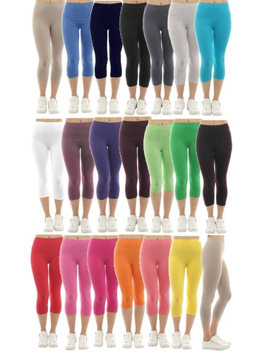 Damen capri leggings kurze - capri,
