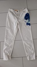 Desigual Jeans weiß blau GR