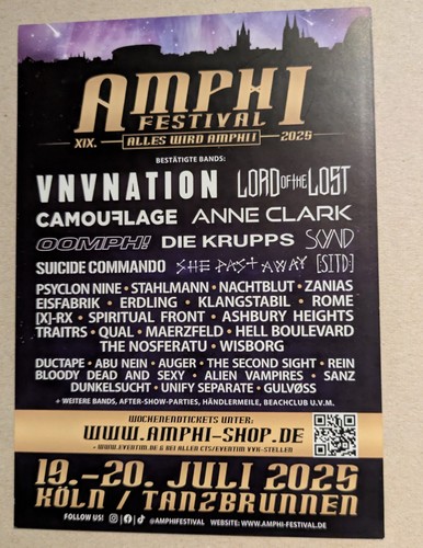 Amphi festival 2025 - amphi,