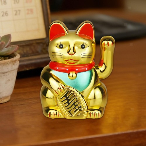 Glückskatzenfigur
