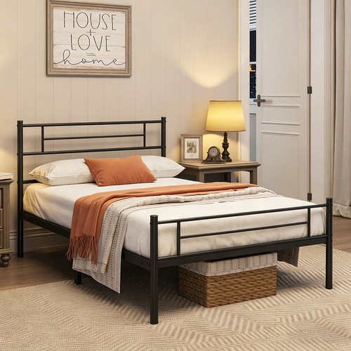 Metallbett mit matratze - metallbett,