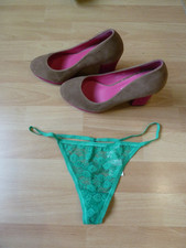 Spitzen String Slip Tanga