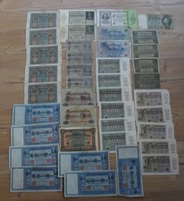 40 Stück Reichsbanknoten 