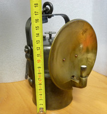 Grubenlampe Antik Alt Lampe Bergbau Karbitlampe Top Zustand