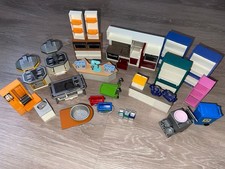 Playmobil Geobra Küchengeräte/Schränke Konvolut 