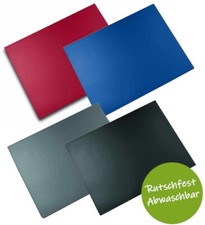 Läufer Schreibtischunterlage Schreibunterlage Synthos rutschfest 65x52cm Premium