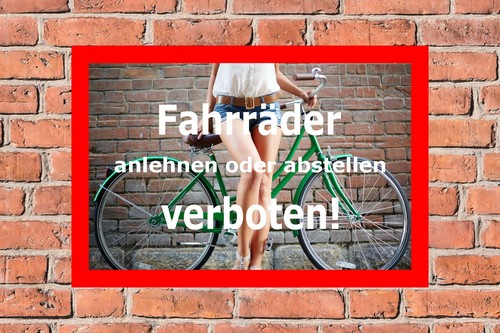 Fahrrad schild fahrräder - fahrrad-schild,