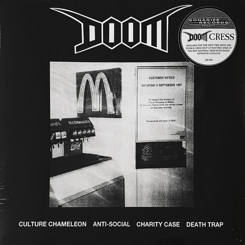Doom cress split lp - /, heresy